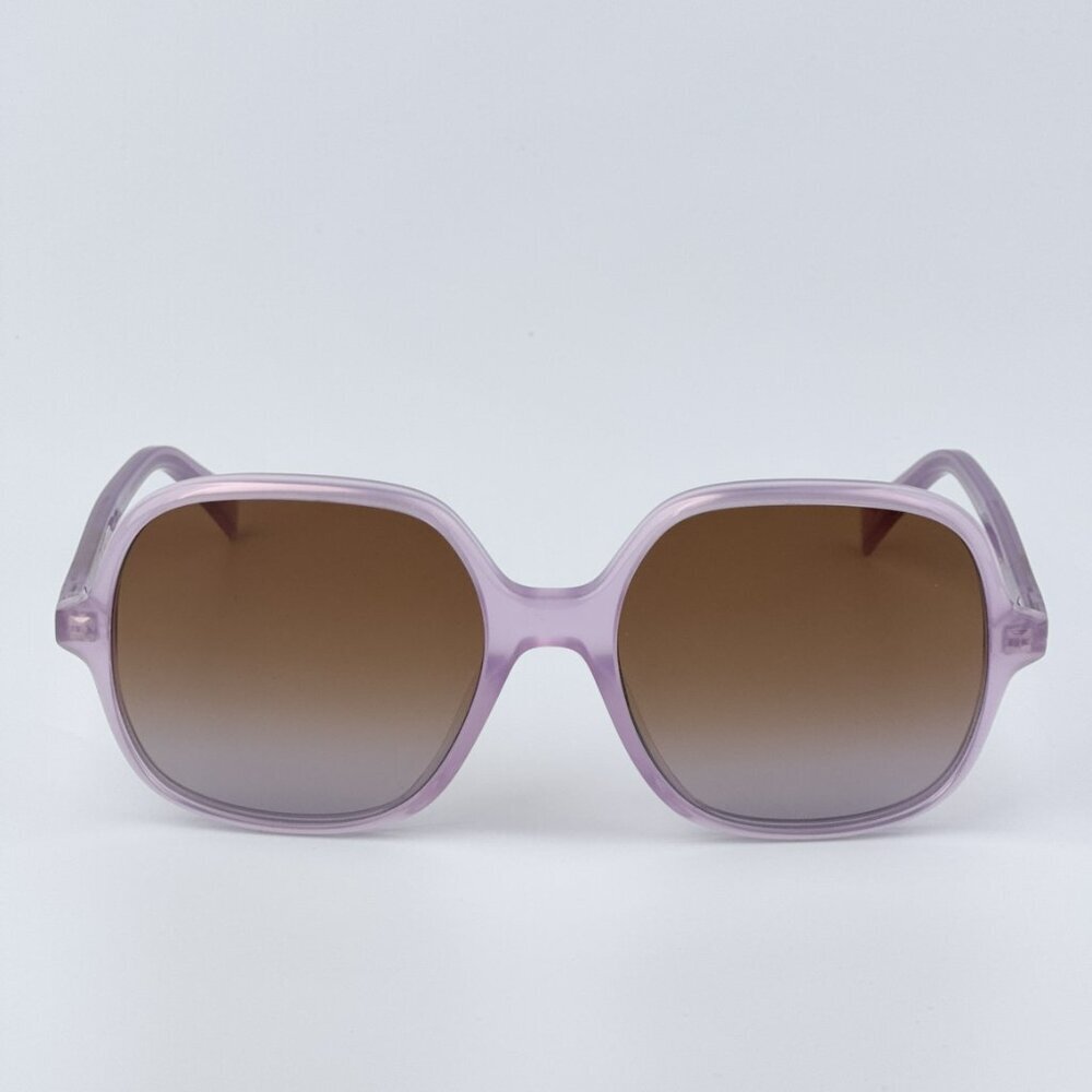 Celine CL40244U 78F CELINE THIN BRAND NEW Sunglasses Opal Lilac Gradient Women - Picture 4 of 9